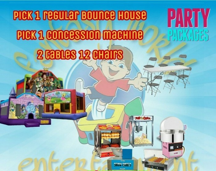 Party package #1.      $230